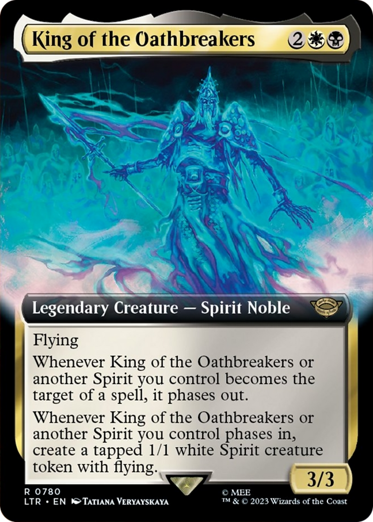 King of the Oathbreakers (Extended Art) (Surge Foil) (780) (LTR)