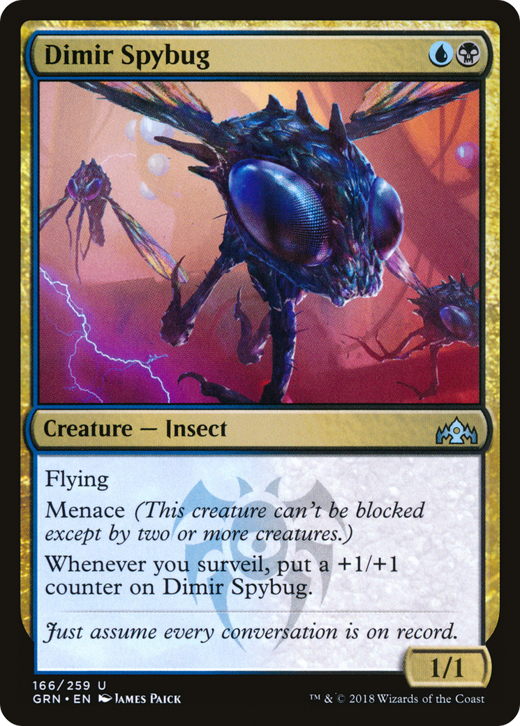 Dimir Spybug (GRN-166) - Guilds of Ravnica