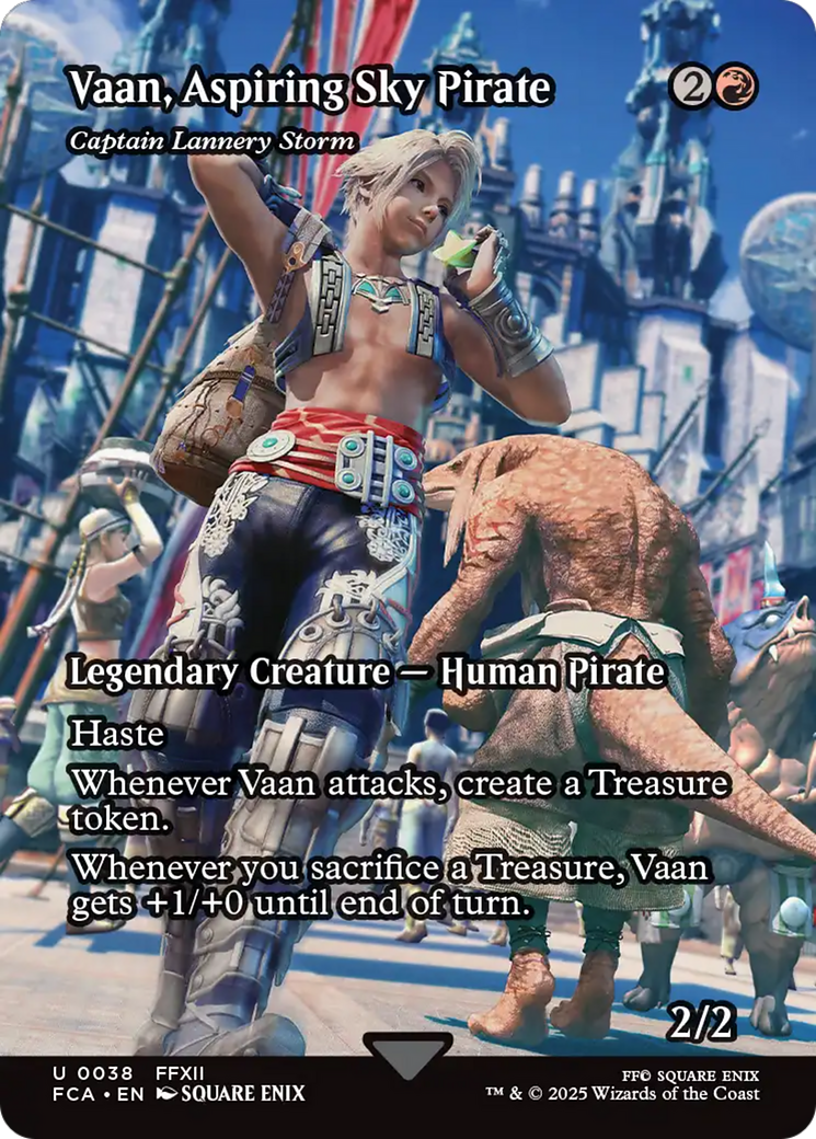 Vaan, Aspiring Sky Pirate - Captain Lannery Storm (Showcase) (38) (FCA)