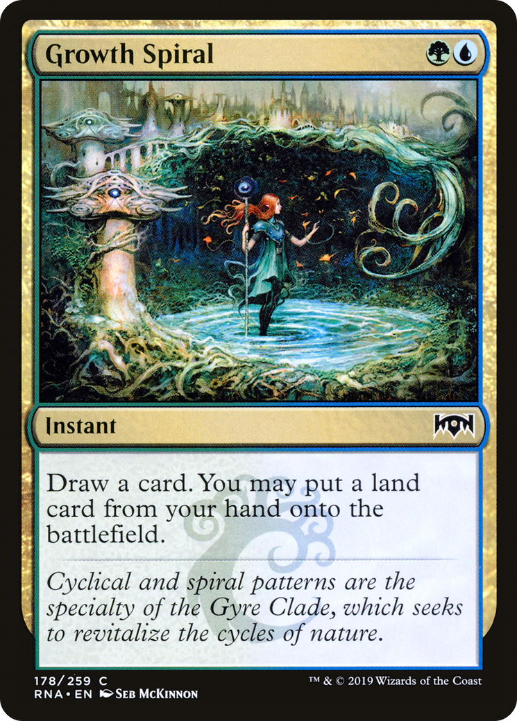 Growth Spiral (RNA-178) - Ravnica Allegiance