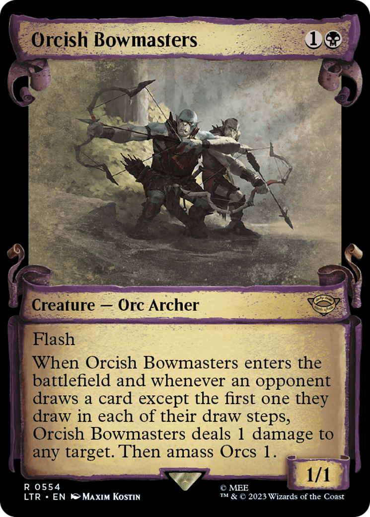 Orcish Bowmasters (Showcase Scrolls) (554) (LTR)