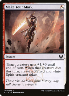 Make Your Mark (STX-204) - Strixhaven: School of Mages