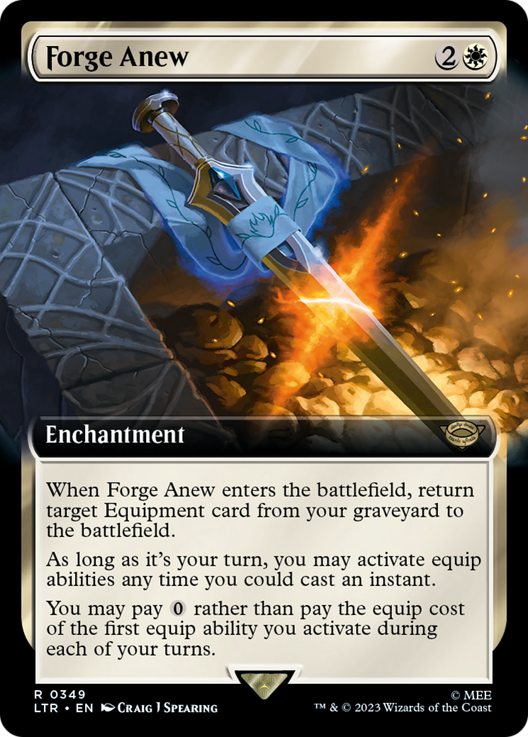 Forge Anew (Extended Art) (349) (LTR)