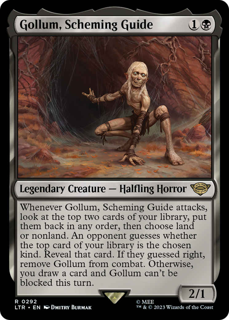 Gollum, Scheming Guide (292) (LTR)