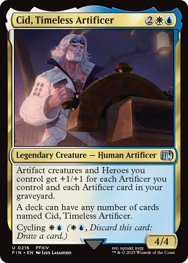 Cid, Timeless Artificer (0216) (216) (FIN)