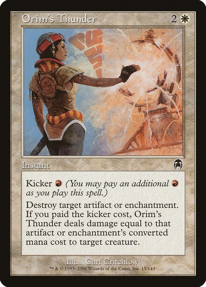 Image for Orim's Thunder (15) (Apocalypse) - Magic: The Gathering