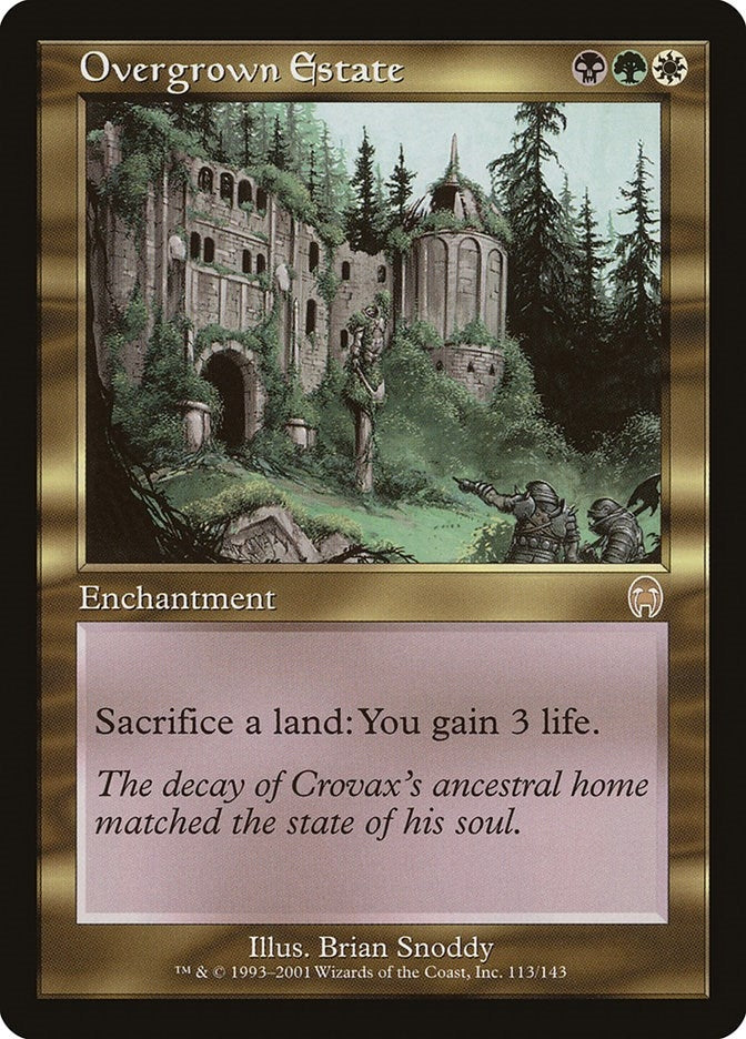 Image for Overgrown Estate (113) (Apocalypse) - Magic: The Gathering