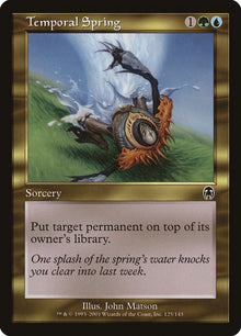 Image for Temporal Spring (125) (Apocalypse) - Magic: The Gathering