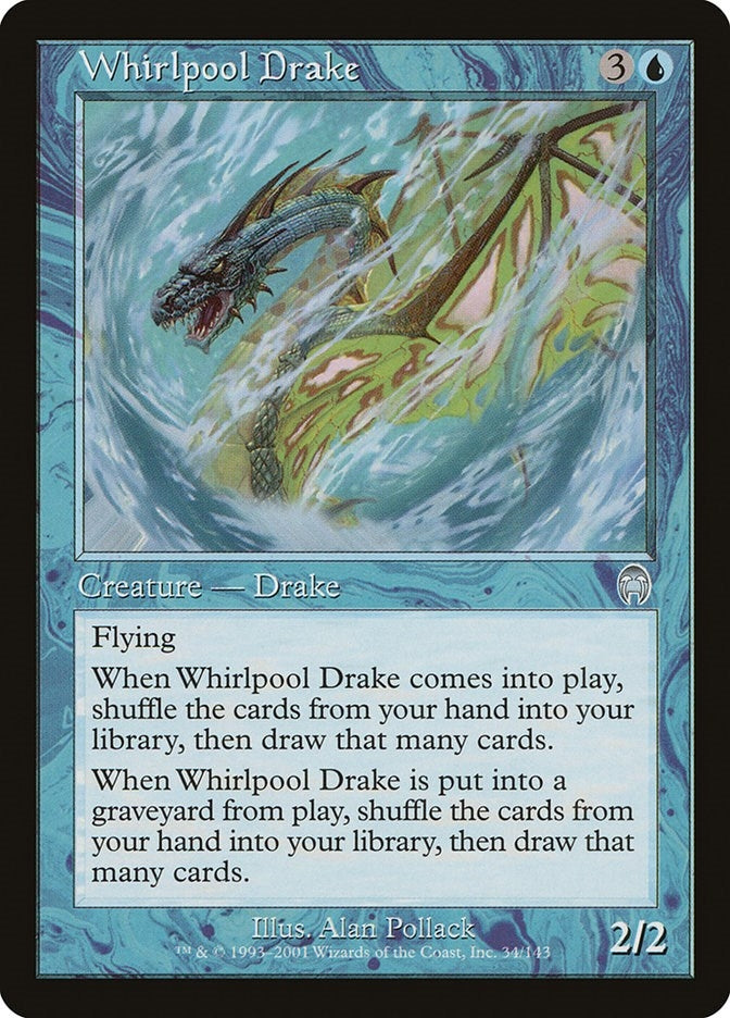 Image for Whirlpool Drake (34) (Apocalypse) - Magic: The Gathering