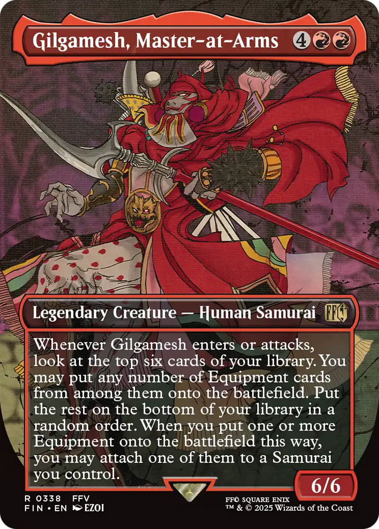 Gilgamesh, Master-at-Arms (Borderless) (338) (FIN)