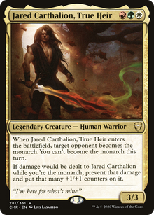 Jared Carthalion, True Heir (CMR-281) - Commander Legends