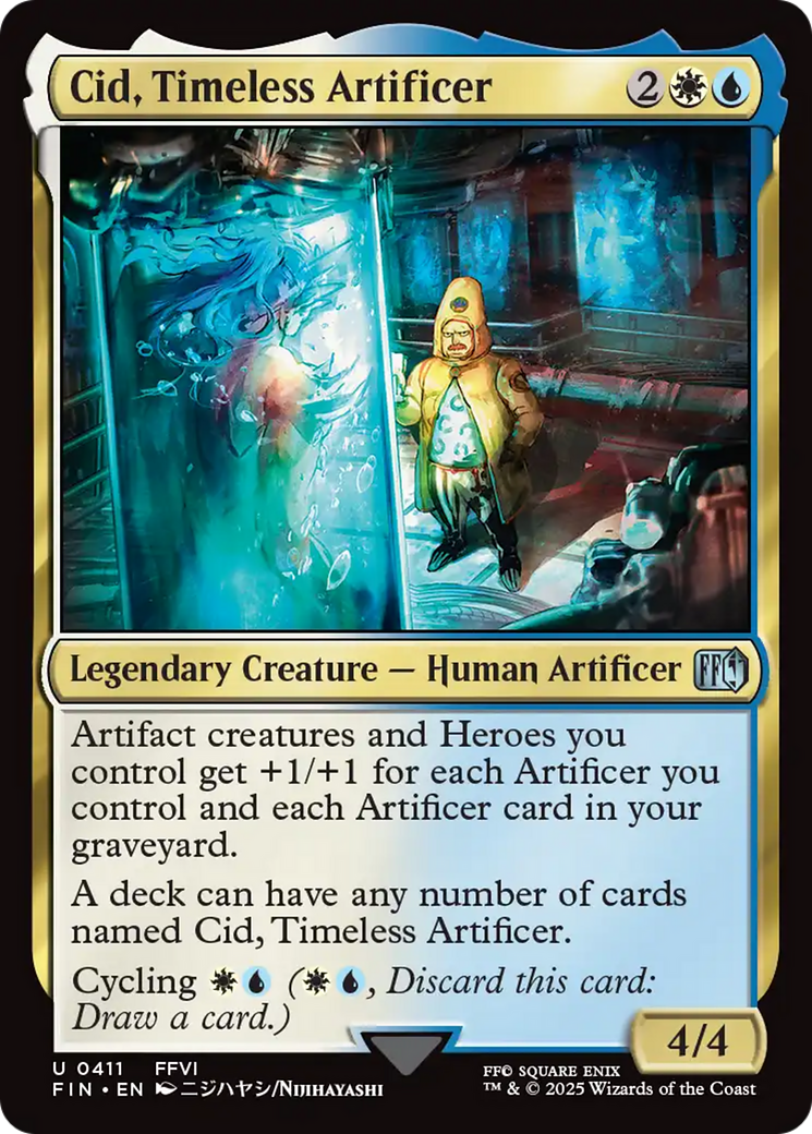 Cid, Timeless Artificer (0411) (411) (FIN)