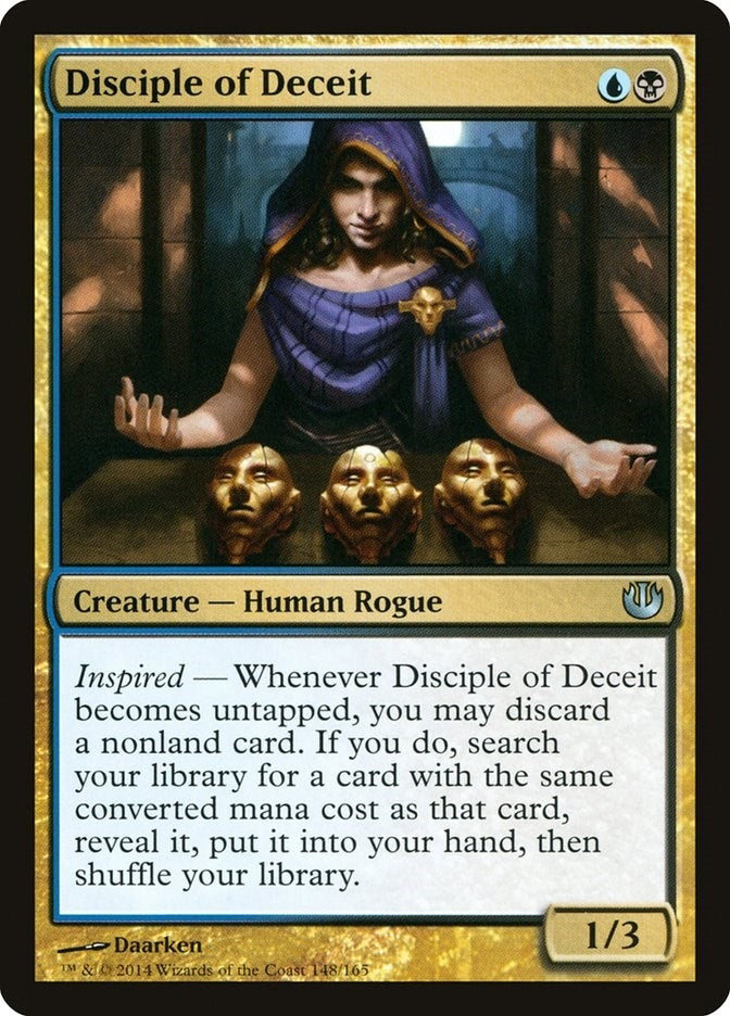 Image for Disciple of Deceit (148) (Journey Into Nyx) - Magic: The Gathering