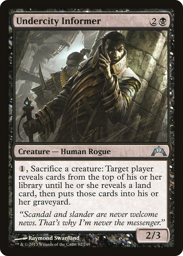 Undercity Informer (82) (GTC)