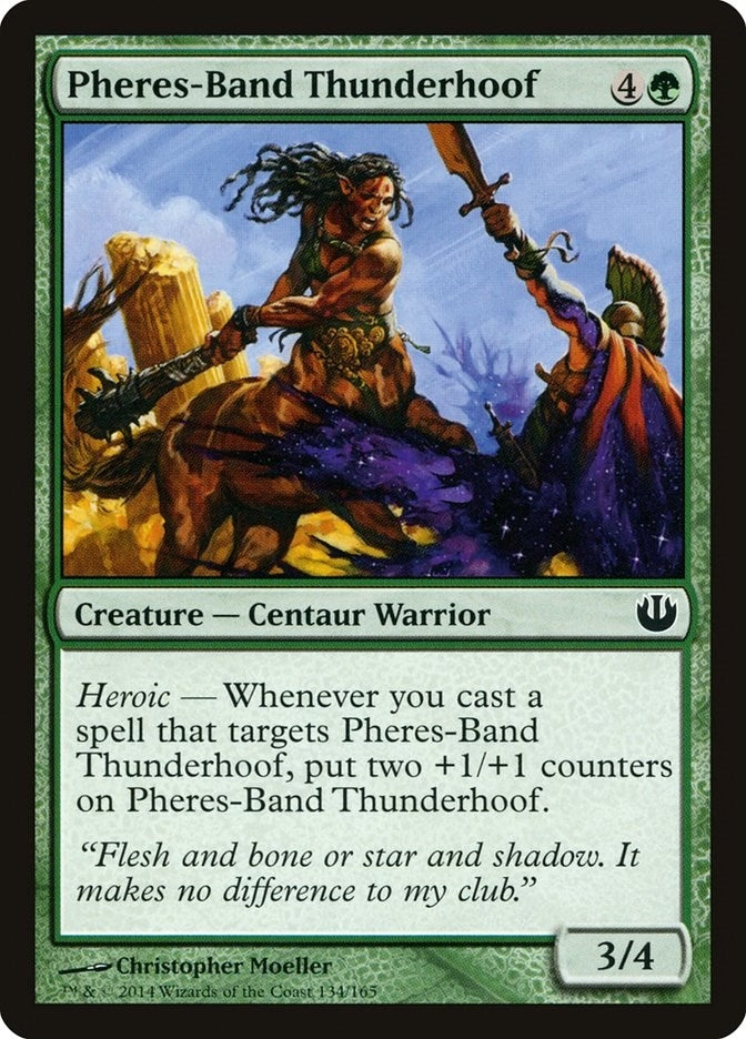 Image for Pheres-Band Thunderhoof (134) (Journey Into Nyx) - Magic: The Gathering