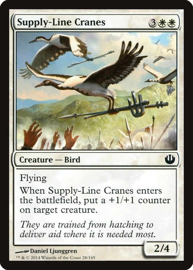 Image for Supply-Line Cranes (28) (Journey Into Nyx) - Magic: The Gathering