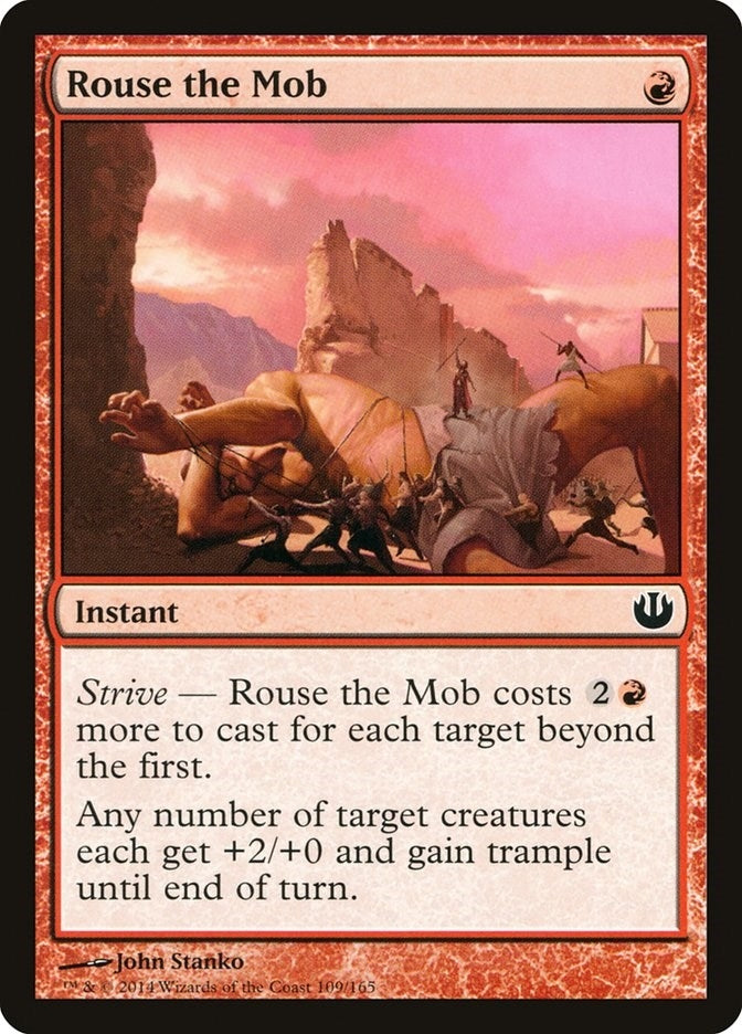 Image for Rouse the Mob (109) (Journey Into Nyx) - Magic: The Gathering