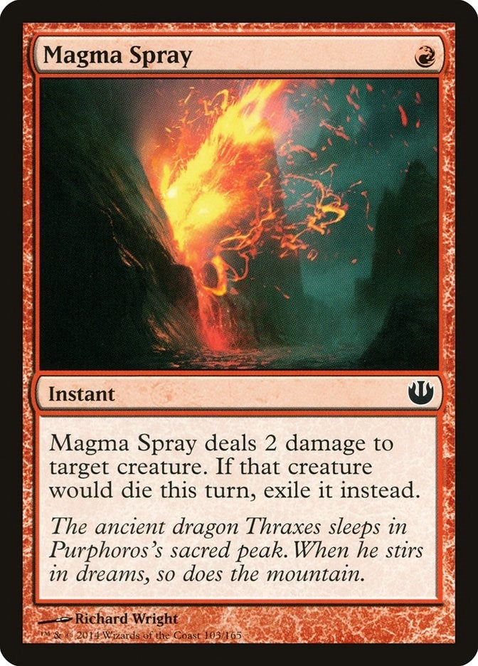 Image for Magma Spray (103) (Journey Into Nyx) - Magic: The Gathering