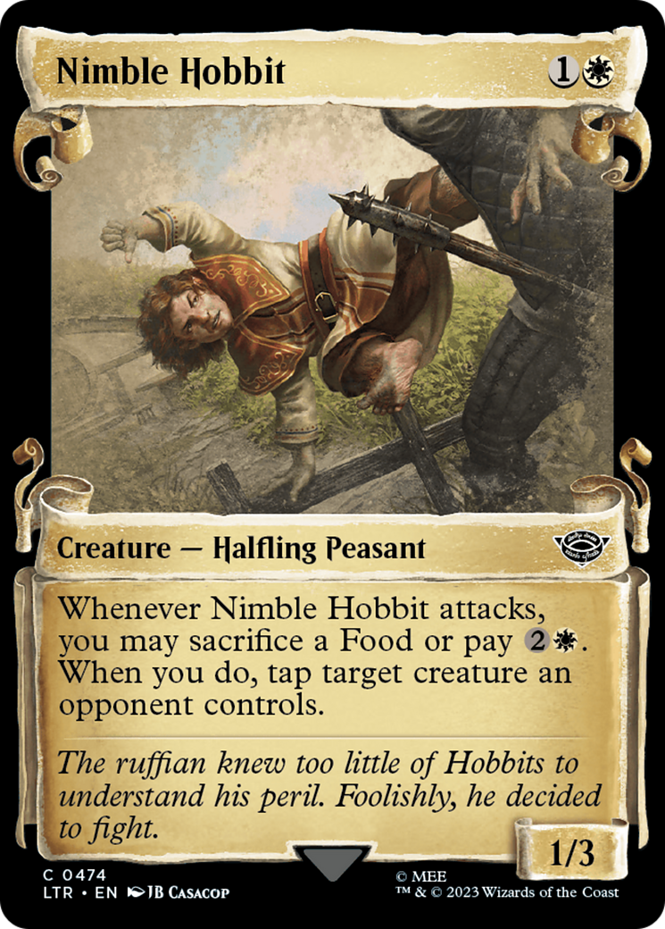 Nimble Hobbit (Showcase Scrolls) (474) (LTR)