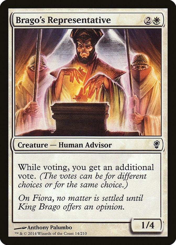 Image for Brago's Representative (14) (Conspiracy) (CNS) - Magic: The Gathering