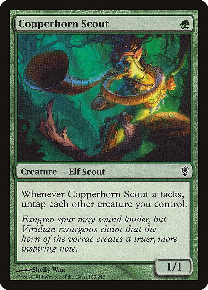 Image for Copperhorn Scout (160) (Conspiracy) (CNS) - Magic: The Gathering