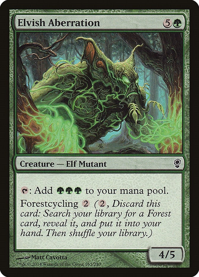 Image for Elvish Aberration (163) (Conspiracy) (CNS) - Magic: The Gathering