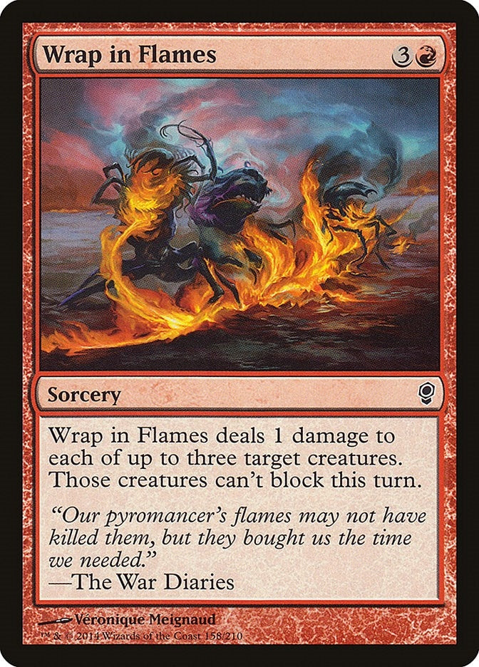 Image for Wrap in Flames (158) (Conspiracy) (CNS) - Magic: The Gathering