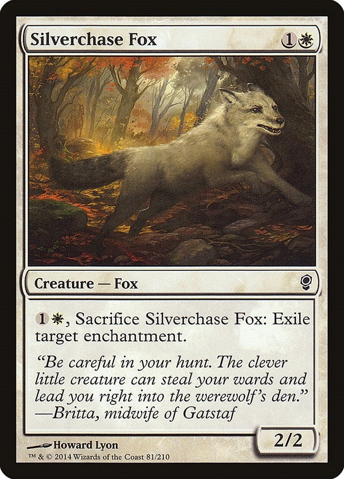 Image for Silverchase Fox (81) (Conspiracy) (CNS) - Magic: The Gathering