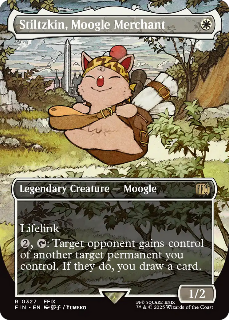 Stiltzkin, Moogle Merchant (Borderless) (327) (FIN)