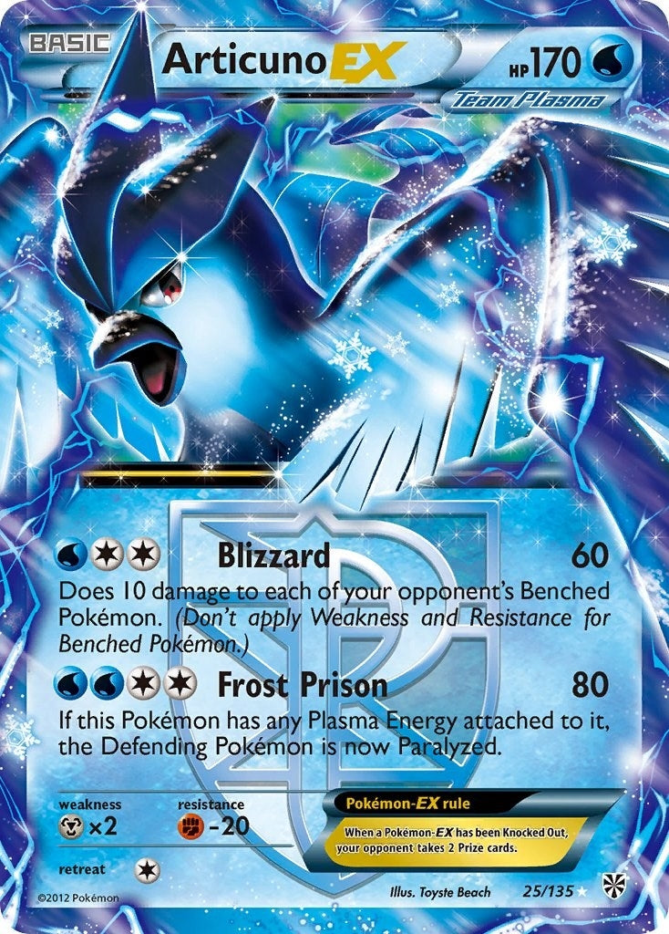 Articuno EX (Team Plasma) (25/135) (Plasma Storm)