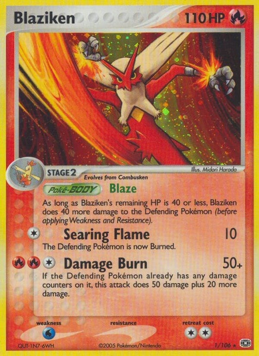 Blaziken (1/106) (Emerald)