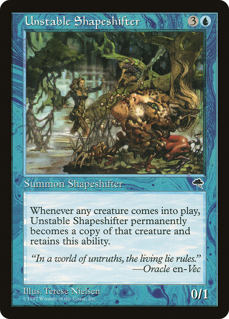 Unstable Shapeshifter (100) (TMP)