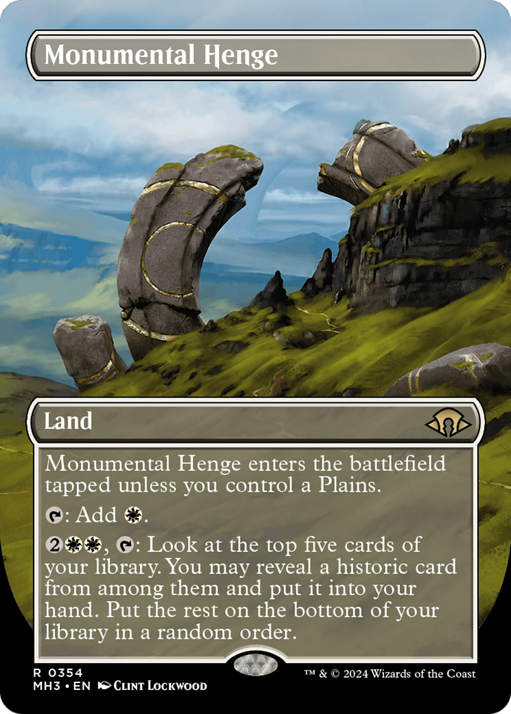 Monumental Henge (Borderless) (354) (MH3)