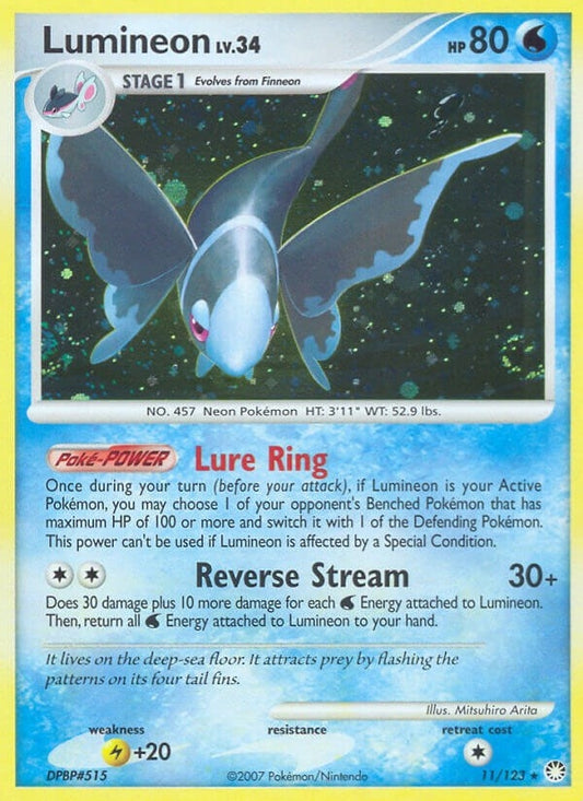 Lumineon (11/123) (Mysterious Treasures)