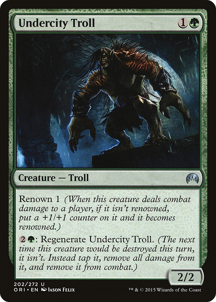 Undercity Troll (202) (ORI)