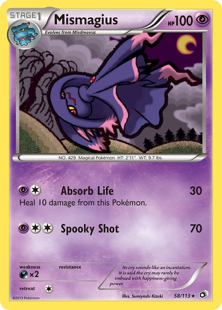 Mismagius (58/113) (Legendary Treasures)