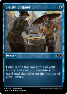 Sleight of Hand (PPWOE-376) - Wilds of Eldraine