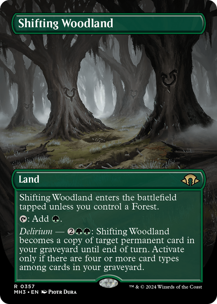 Shifting Woodland (Borderless) (357) (MH3)