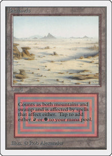 Image for Badlands (Unlimited Edition) - Magic: The Gathering