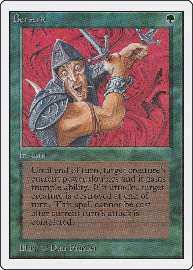 Image for Berserk (Unlimited Edition) - Magic: The Gathering