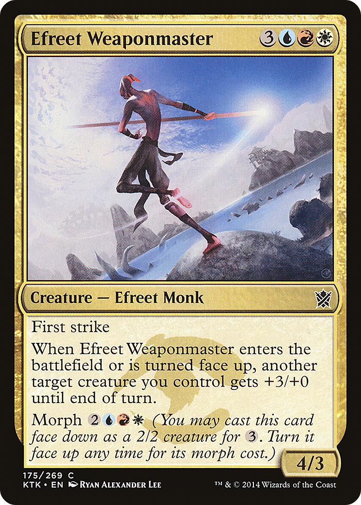 Efreet Weaponmaster (175) (KTK)