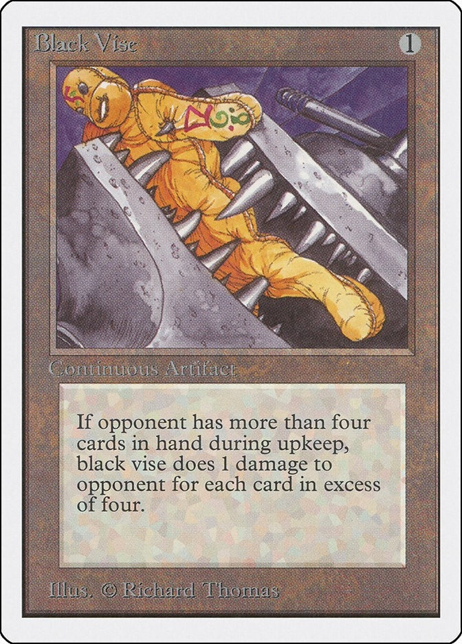Image for Black Vise (Unlimited Edition) - Magic: The Gathering