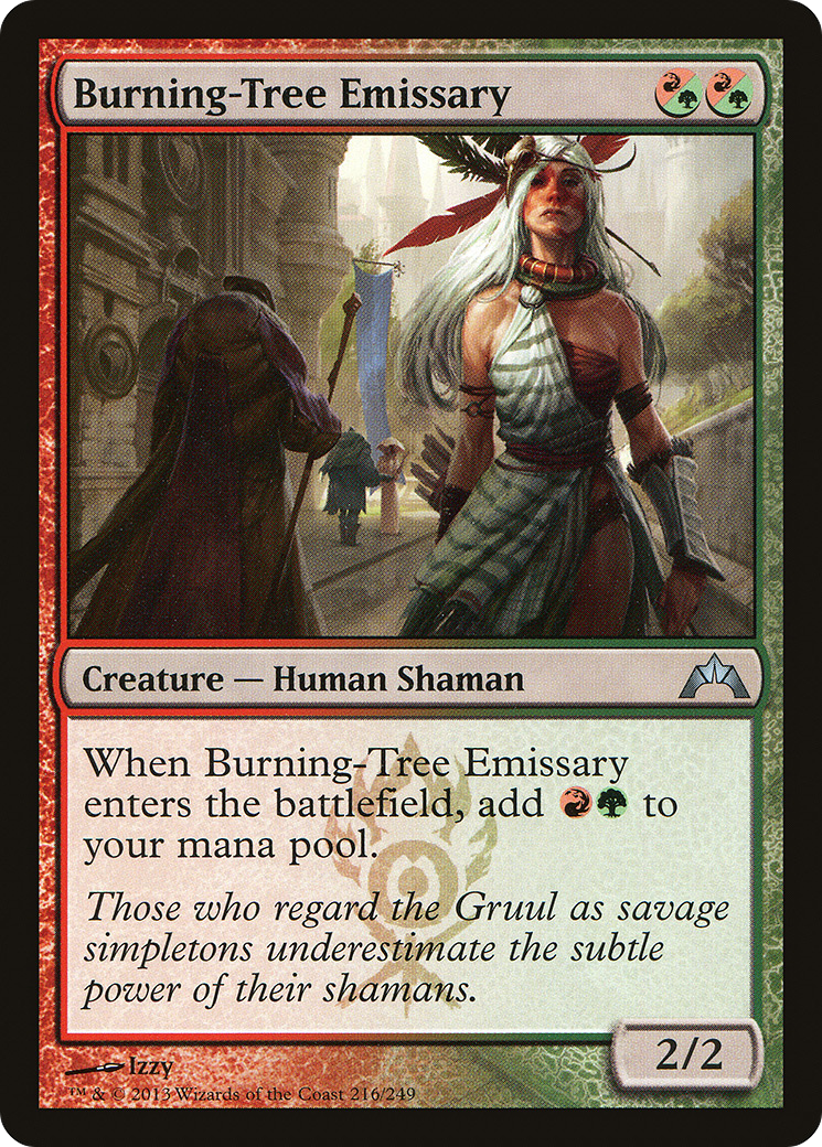 Burning-Tree Emissary (216) (GTC)