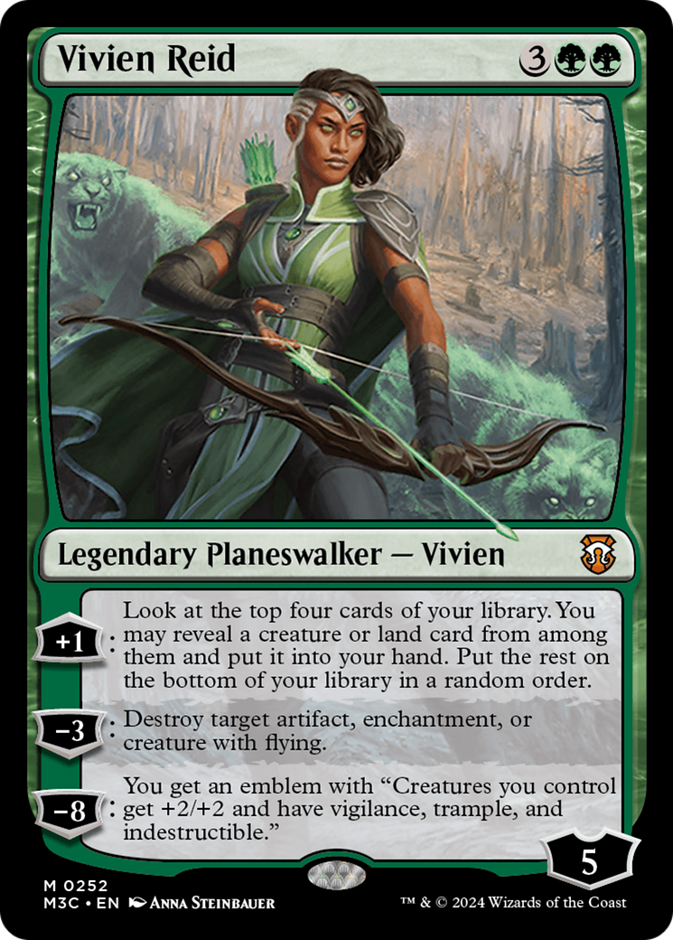 Vivien Reid (M3C-252) - Modern Horizons 3 Commander Ripple Foil