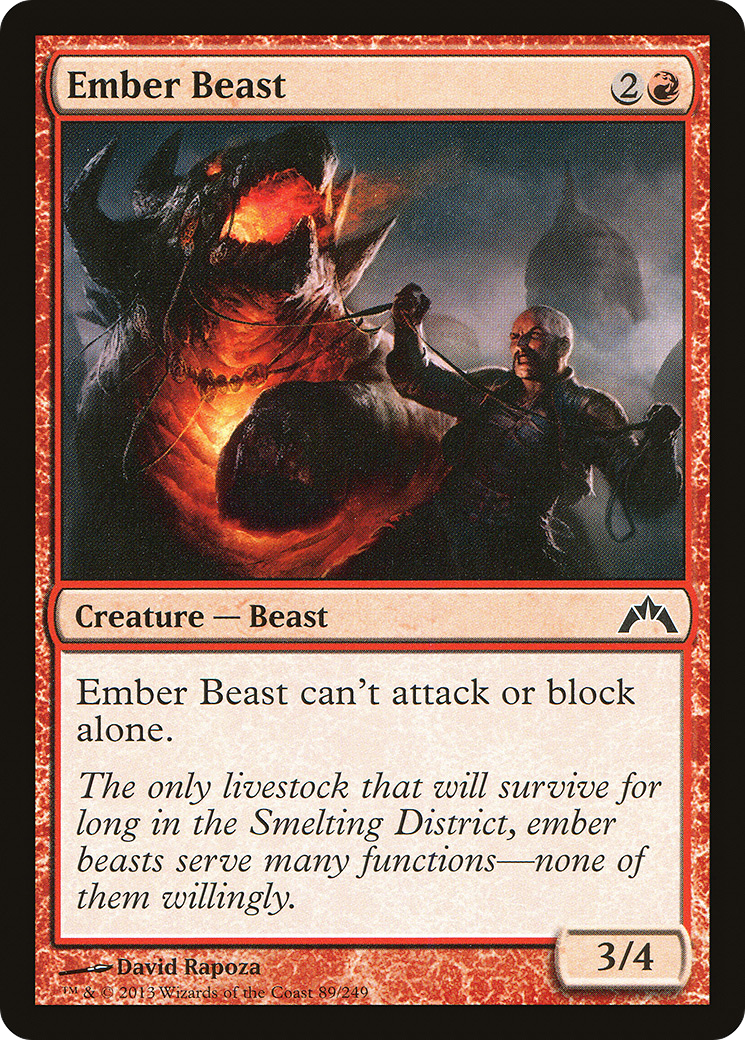 Ember Beast (89) (GTC)