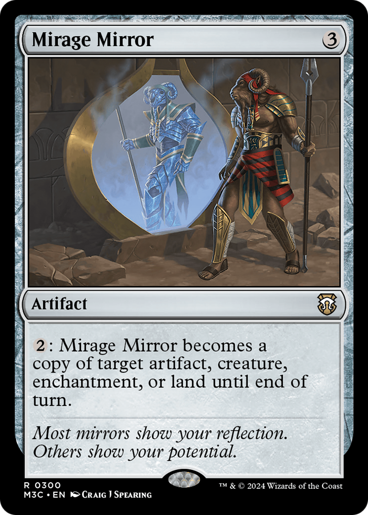 Mirage Mirror (M3C-300) - Modern Horizons 3 Commander Ripple Foil