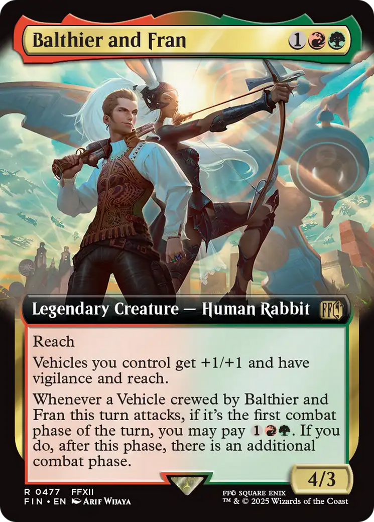 Balthier and Fran (Extended Art) (477) (FIN)