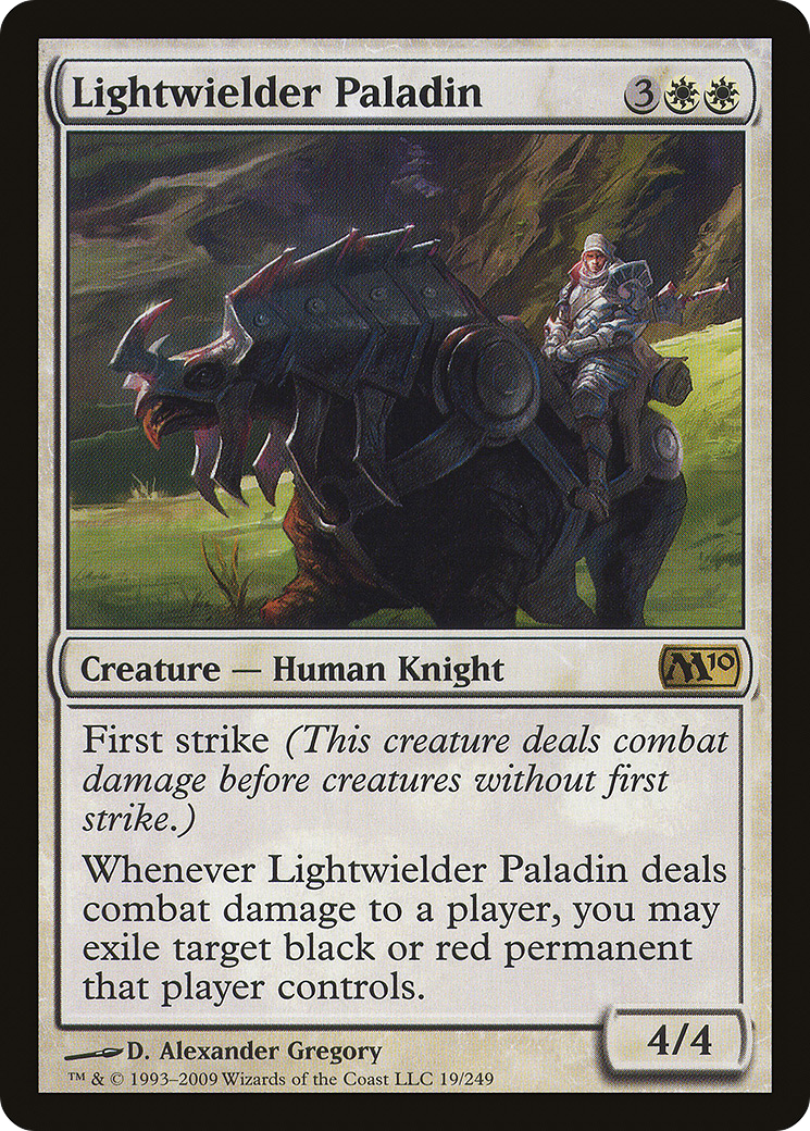 Lightwielder Paladin (19) (M10)