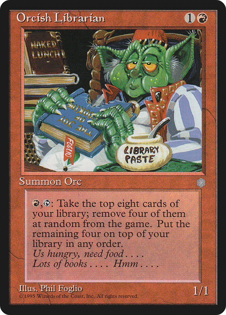 Orcish Librarian (ICE)