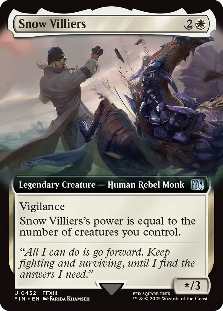 Snow Villiers (Extended Art) (432) (FIN)